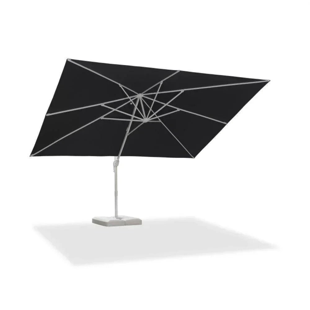Morden White Outdoor Umbrella Premium Aluminum Patio Cantilever Pool Sun Umbrellas - Image 136