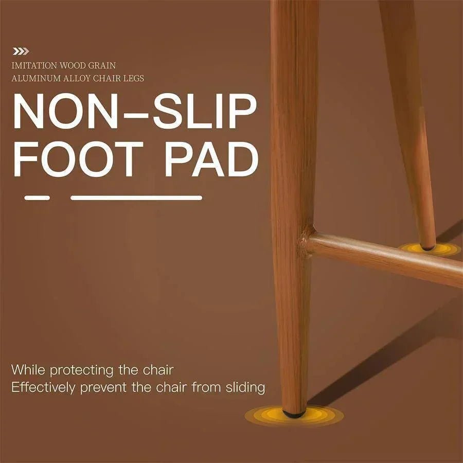 Bar Stool Rattan Bar Stools Counter Stools with Back Metal Bar Height Stool Outdoor Bar Chair for Garden Kitchen - Image 73